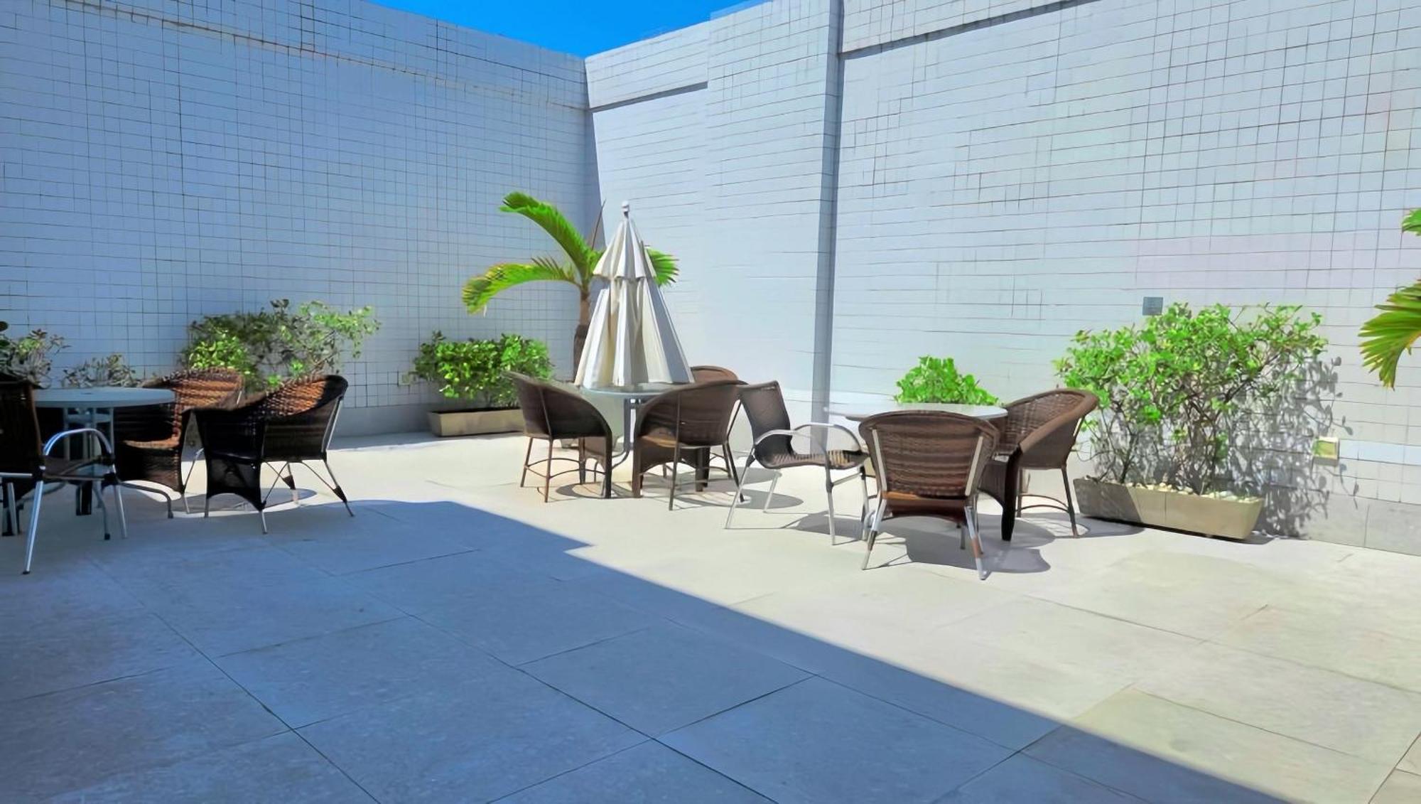 Flat Piscina No Rooftop Aluguel Temporada Em Recife Eksteriør bilde